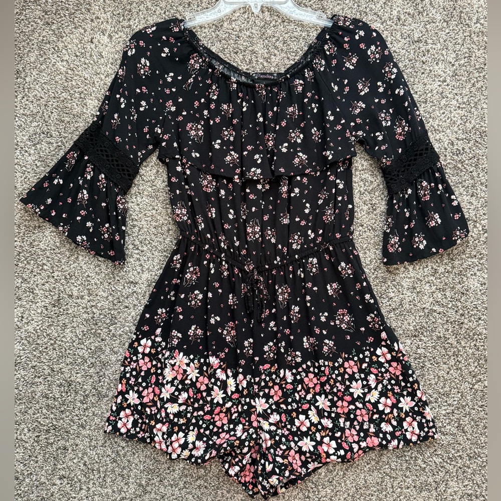 Extraordinary Floral Romper